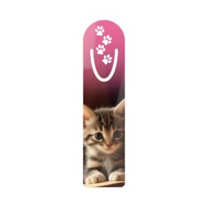 Book Kitty - Aluminum Bookmark with Page Holding Tab